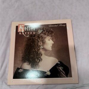 Kathy Mattea Untasted Honey Vinyl Record - Brown and Cream